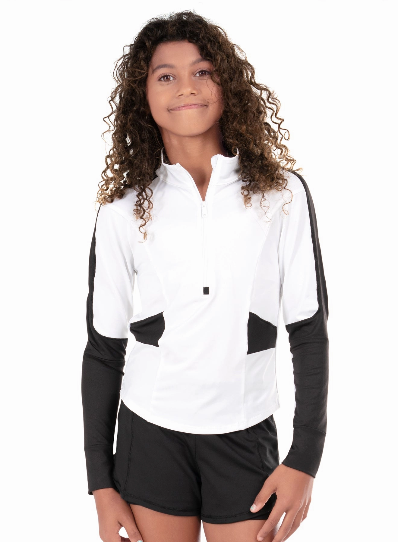 Girl Boss 1/4 Zip Long Sleeve Odor Resistant Material