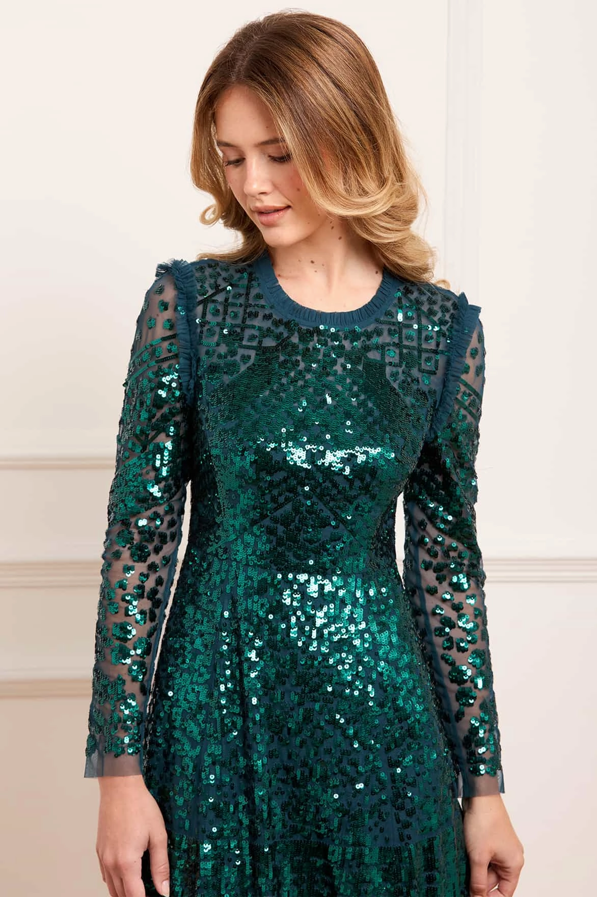 Tailored-fit Aurora Gown