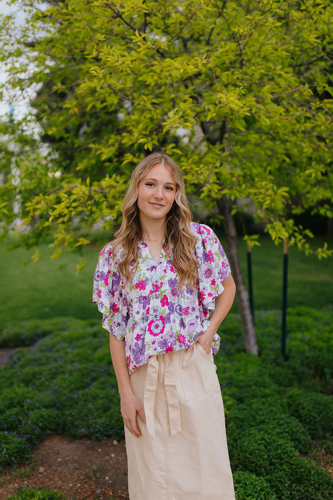 Gracie Top TaglessDesign Anti Static Treatment