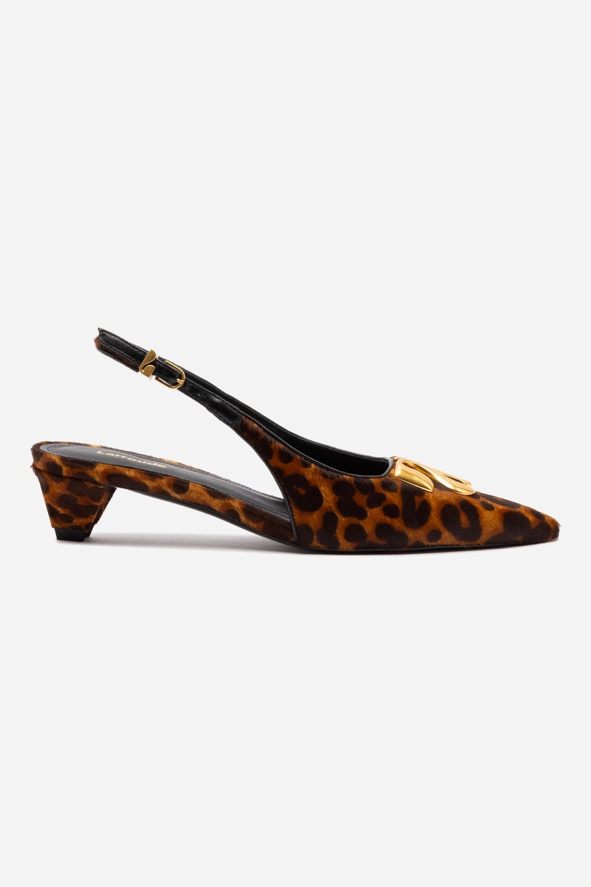 Kaitlan LL Low Pump In Leopard Print Calf Hair Feather Light City Adventure