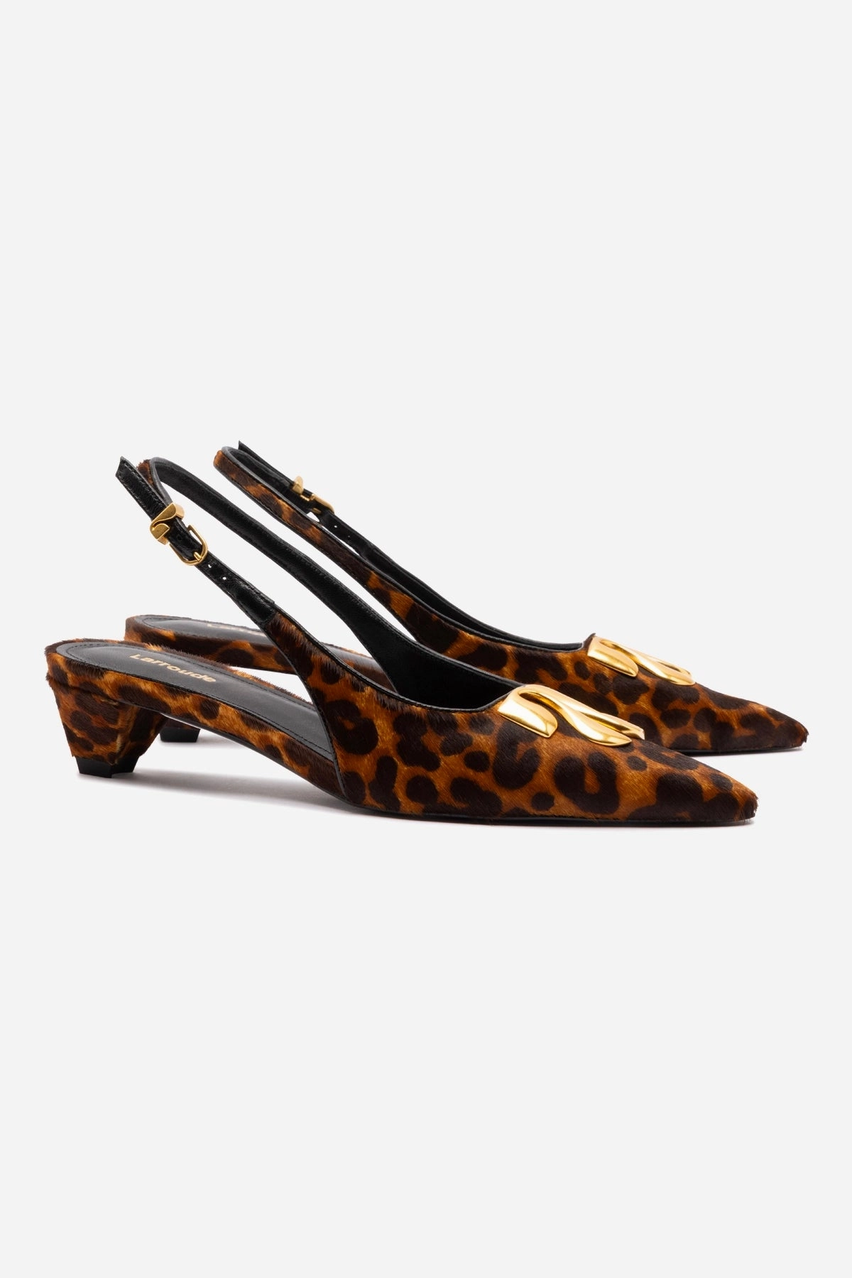 Kaitlan LL Low Pump In Leopard Print Calf Hair Fresh Drop