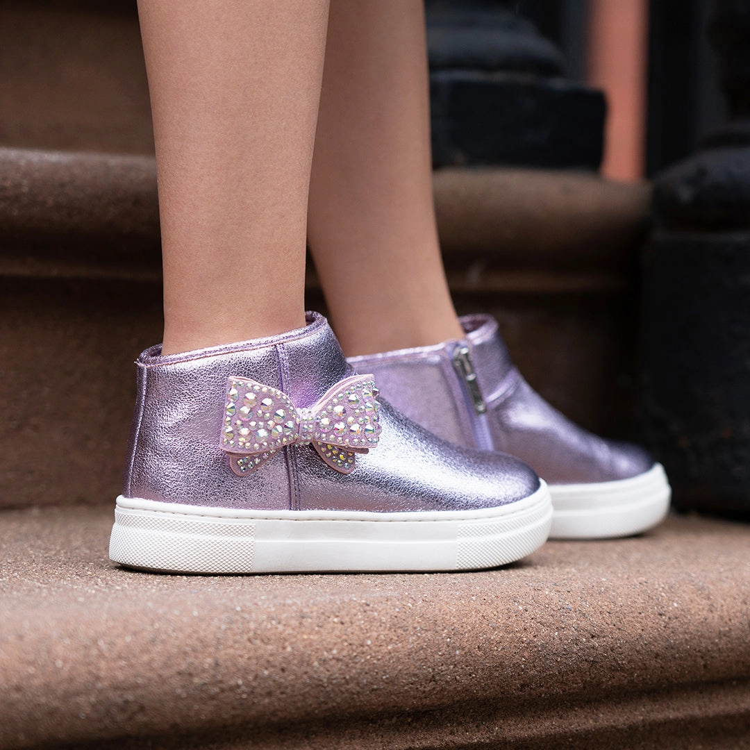 Hyper Breathable Upper Trainer Shoes GWENNY-SILVER