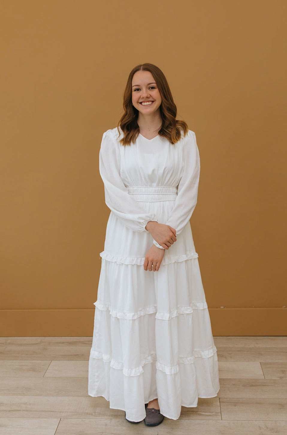 Seasonal Layer Fashionable Layer Violet Temple Dress