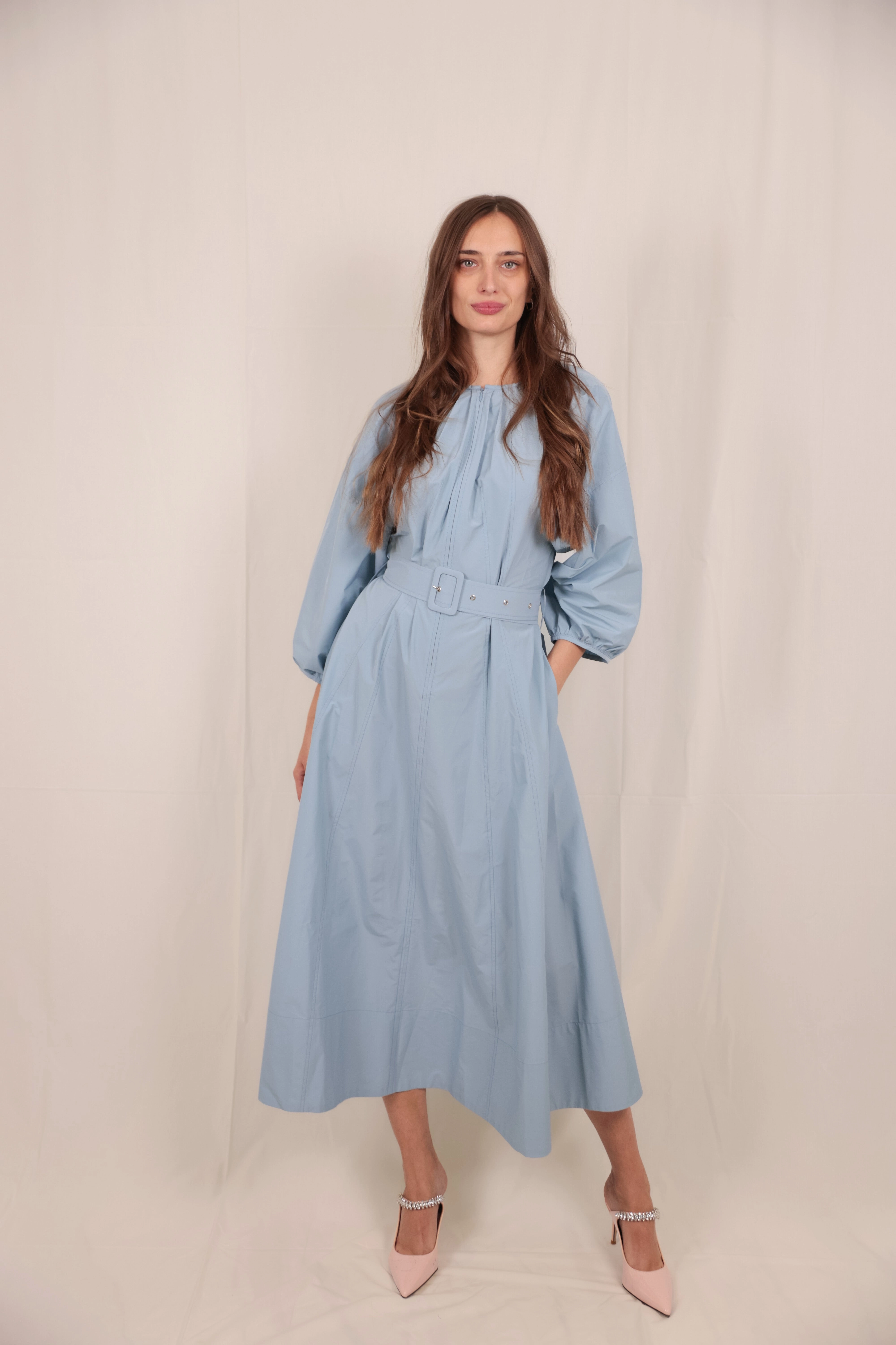 Allegra Dress Church Scene Textured Look