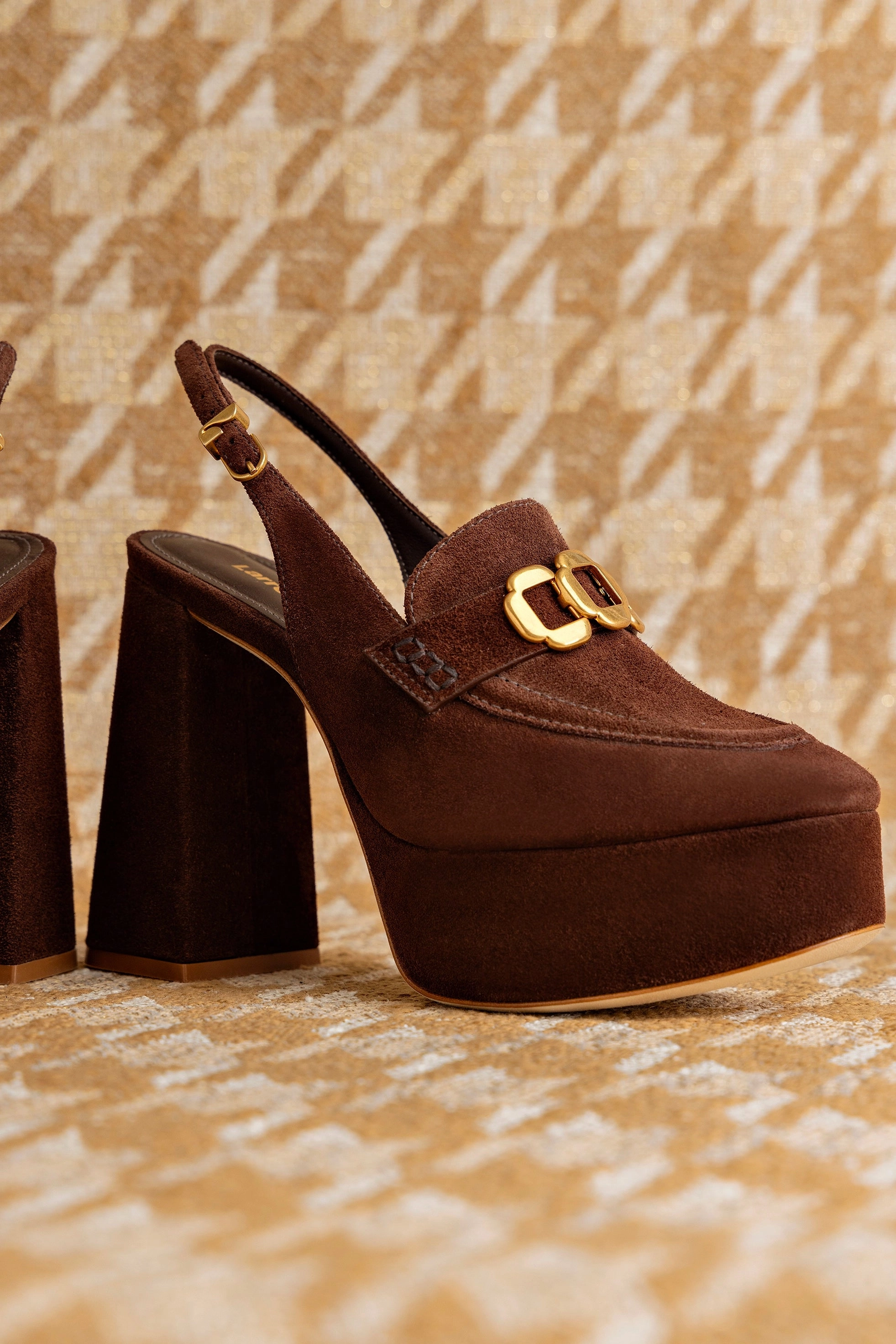 Harrington Loafer Hi In Brown Suede Closet Core Deep Grip