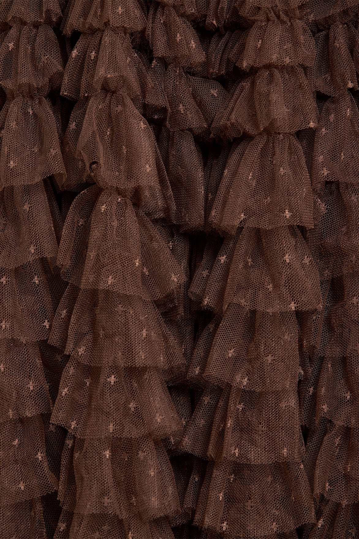 Stud-Detail Hattie Ruffle Strapless Ankle Gown