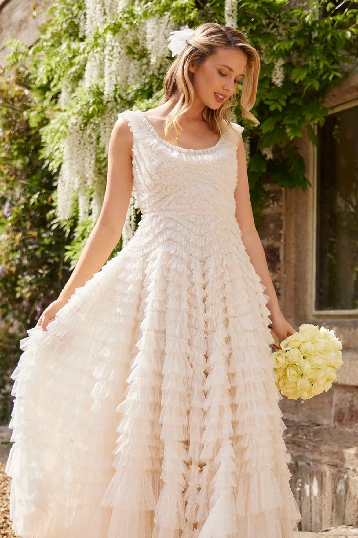 Hattie Scoop Neck Ankle Gown All Inclusive Street-Style