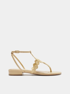 Hayley  Block Sandal Bacteria Inhibiting Liner