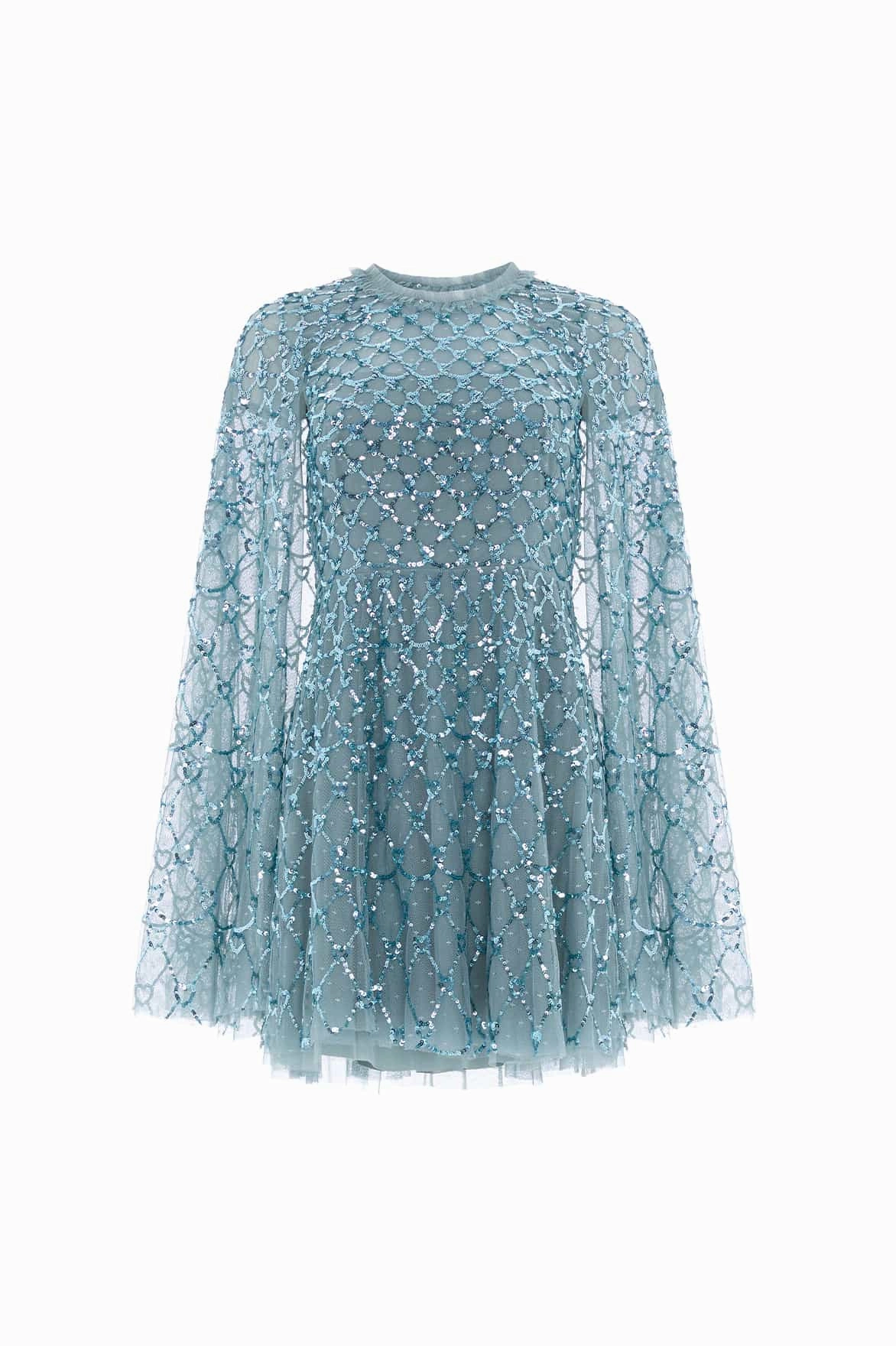 Flow Ready Walk Grace Heart Lattice Micro Mini Dress