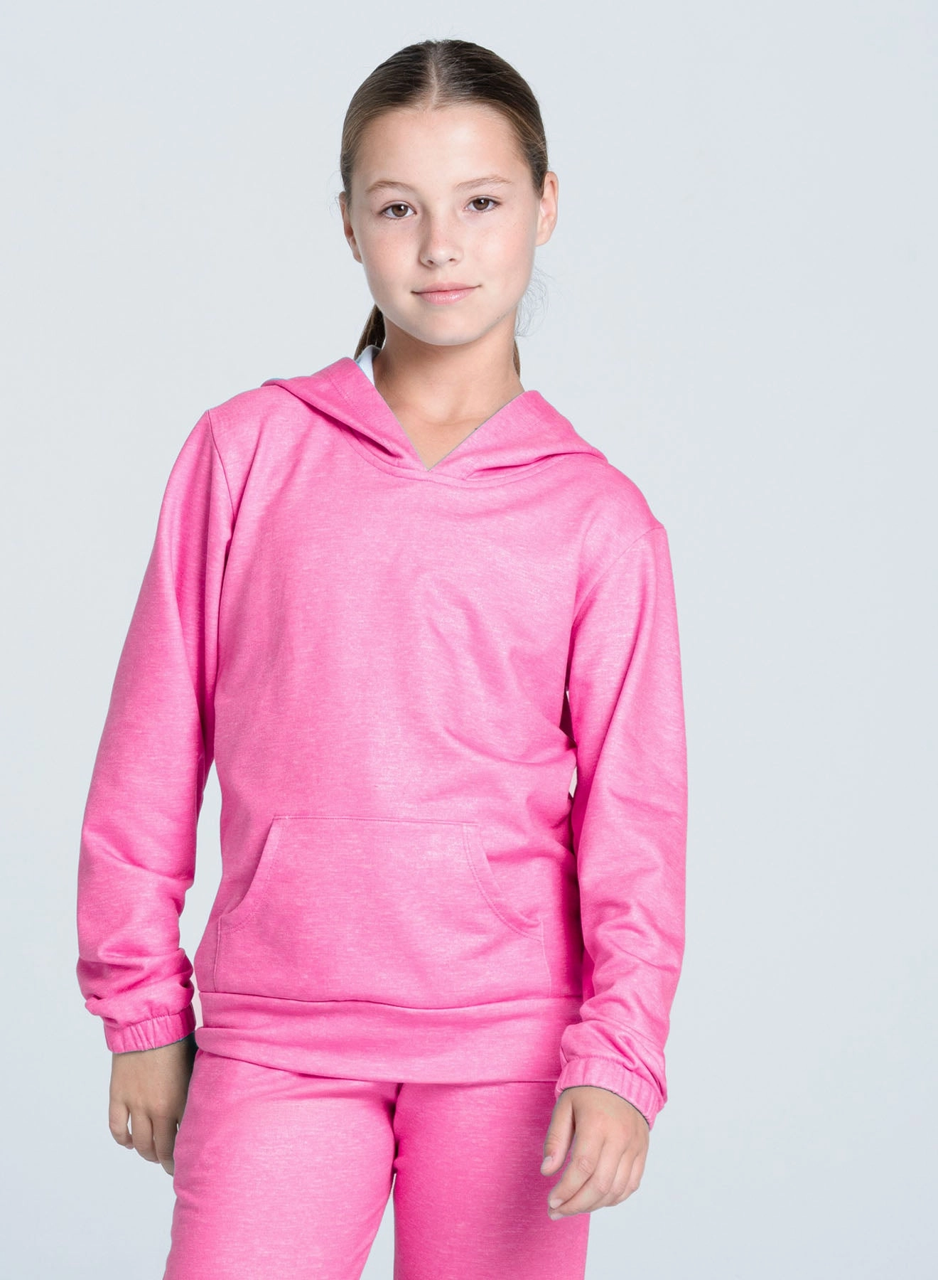 OdorResistant Treatment Friction Reducing Finish Heather Hoodie