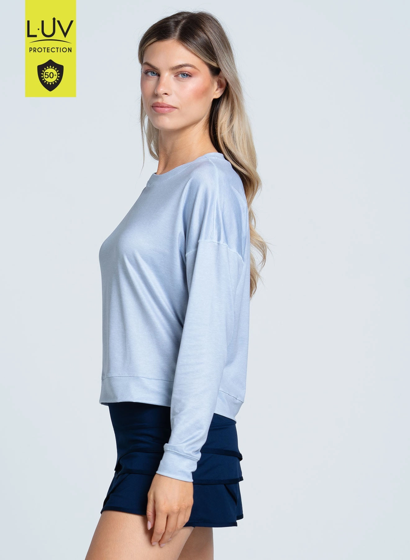 MinimalistSilhouette Heather Hype Long Sleeve