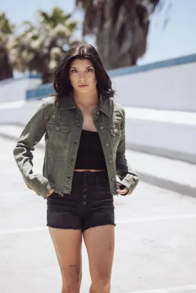 NonIrritatingTags MultiPocket Hidden Uneven Hem Jacket