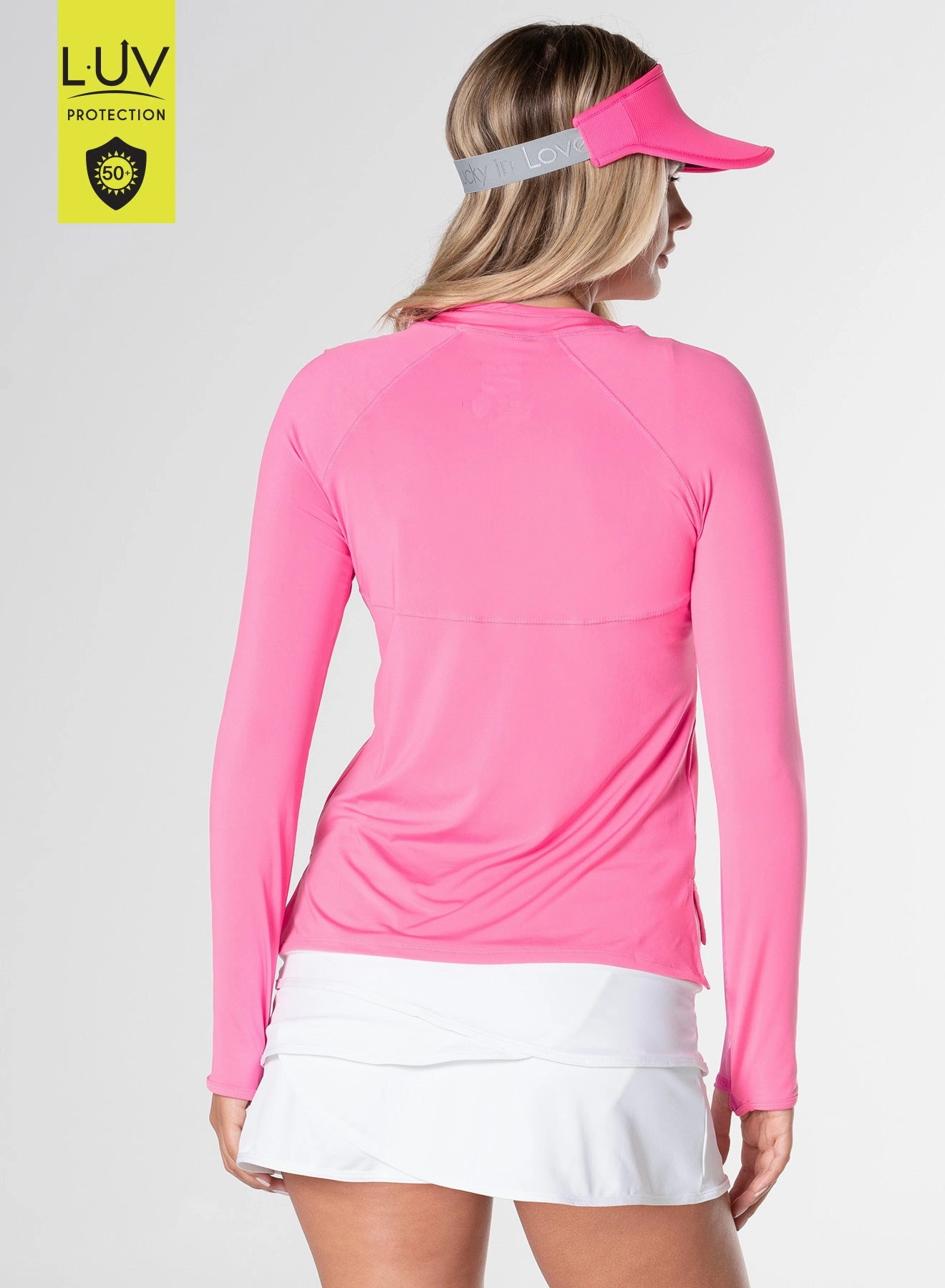 High Low Breezy Long Sleeve Reversible Layering Tech Ergonomic Fit Design