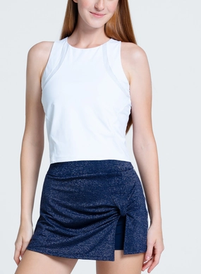 High Neck Tank RibbedCollar Ventilated Panel Design