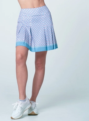Linen Glam Pleat Skort Modular Layering System