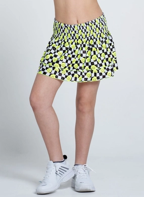 ComfortStretchFit Highly Smiley Smocked Skirt - Girls