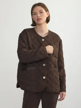 Stretch Fabric RHYS QUILTED JACKET