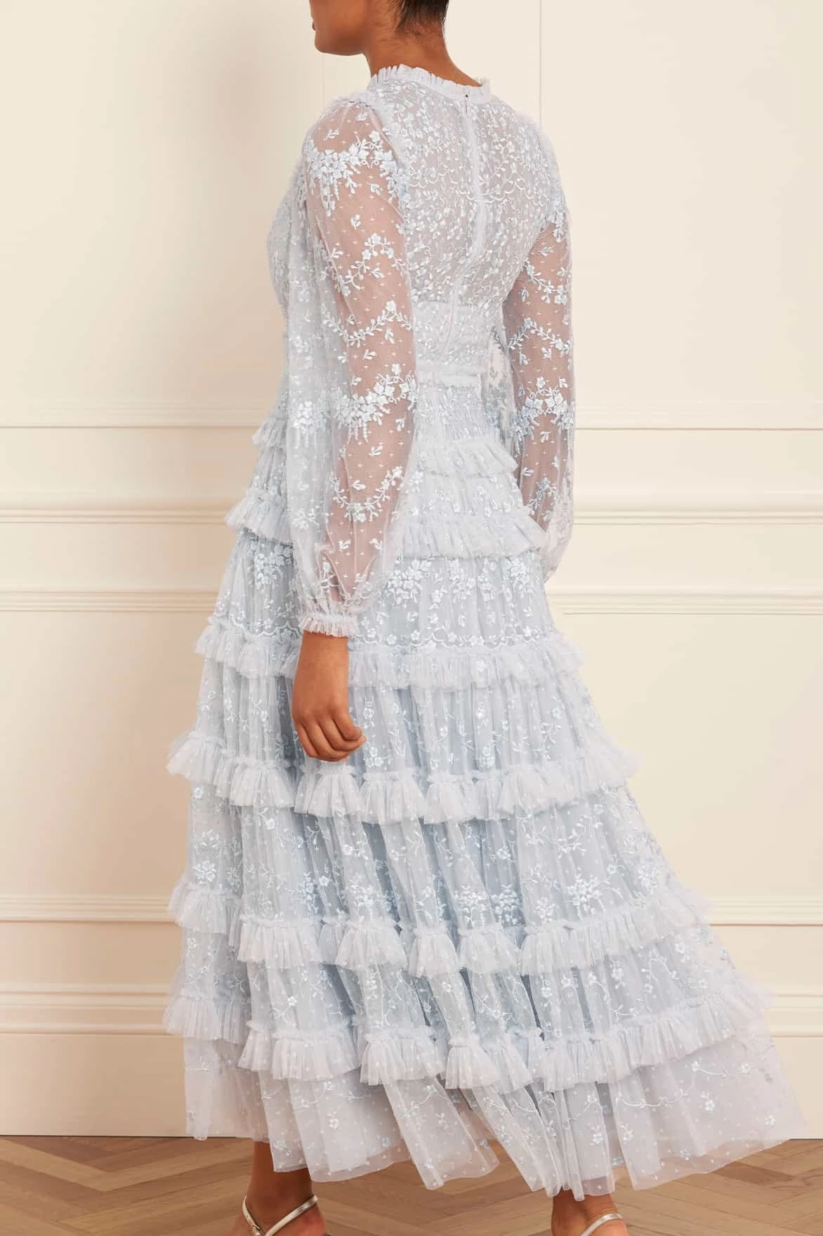 Blossom Lace Ankle Gown Occasion Ready