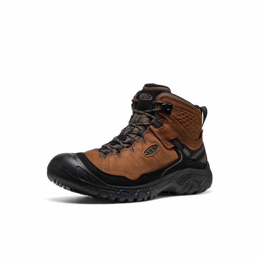 Men's Targhee IV Waterproof Hiking Boot  |  Bison/Black Country Side Storm Proof