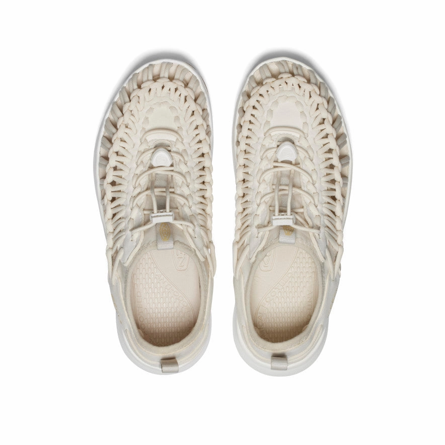 Mesh Upper Women's UNEEK O3 Sneaker Sandal  |  Birch/Star White