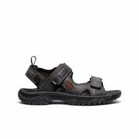 Men's Targhee III Open Toe Sandal  |  Grey/Black Seamless construction Fashion Flip-flops