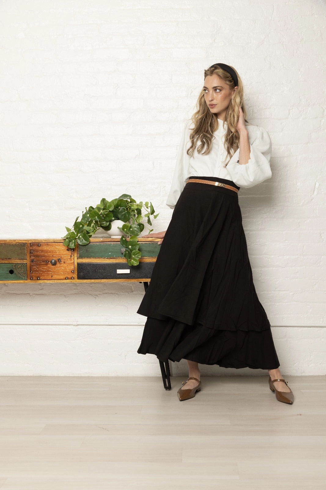 Ira Skirt Soft Styling Hip Skimming