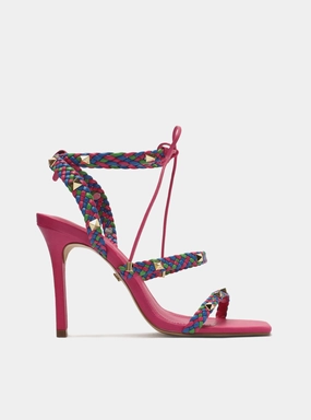 Open Sides Street Look Iris  Stiletto Sandal