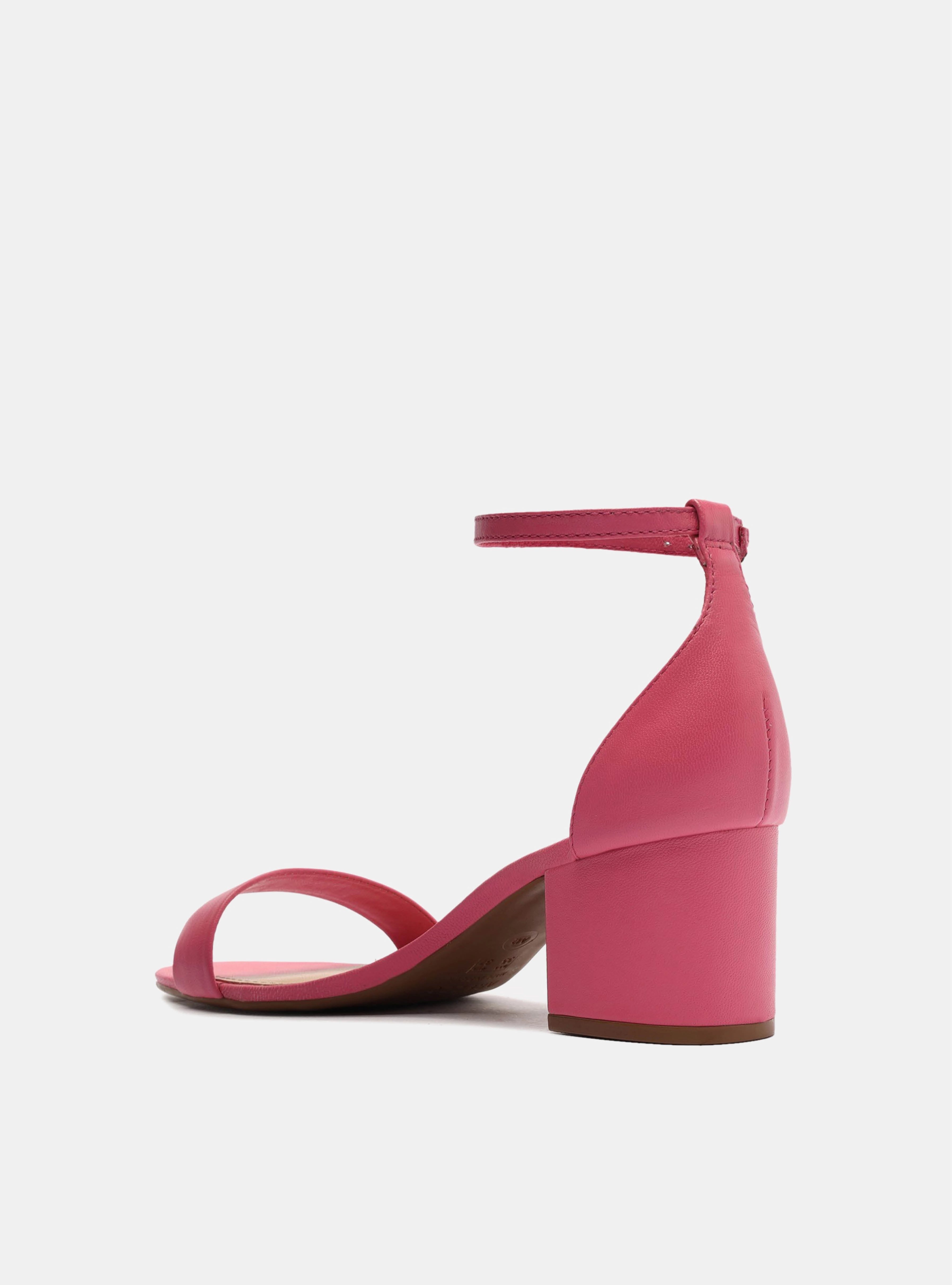 Lightweight EVA Midsole Free Step Isabelli  Leather Block Sandal