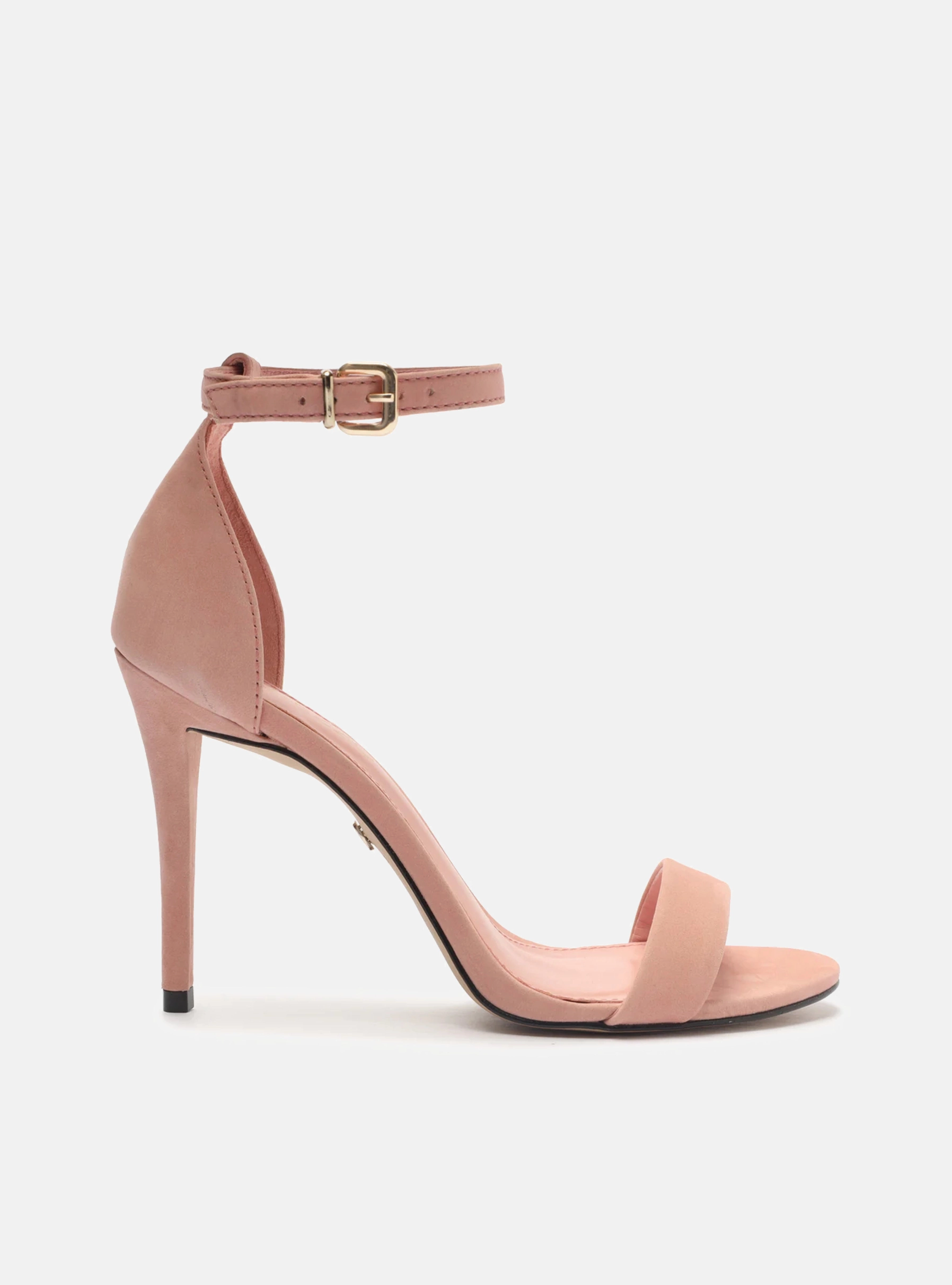 Removable Footbed Balanced Design Isabelli Leather  Stiletto Sandal