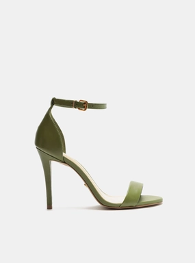 Isabelli Leather  Stiletto Sandal Breath Ease