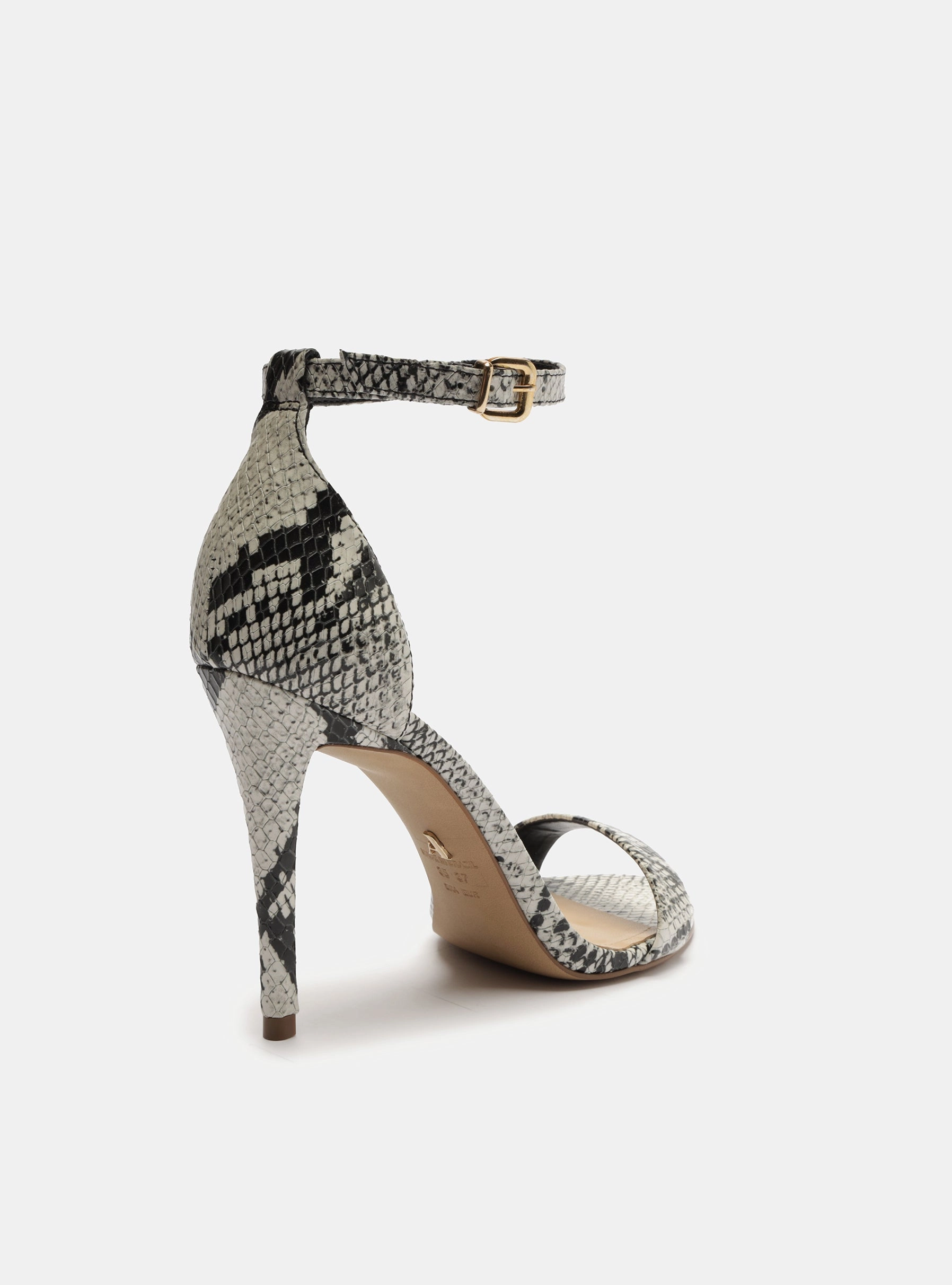 Water Friendly Design Thick sole Isabelli Leather  Stiletto Sandal