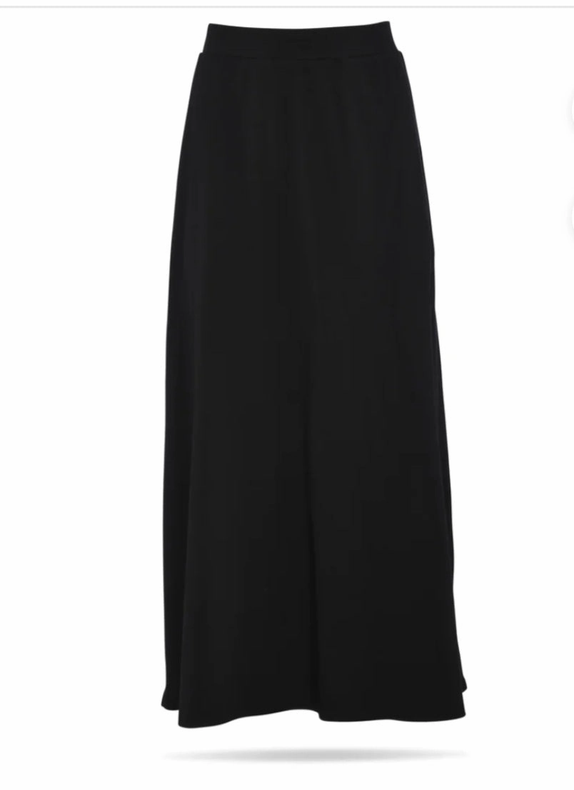 Future Fashion Effortless Wear Jay Basics Tory Skirt Black Long