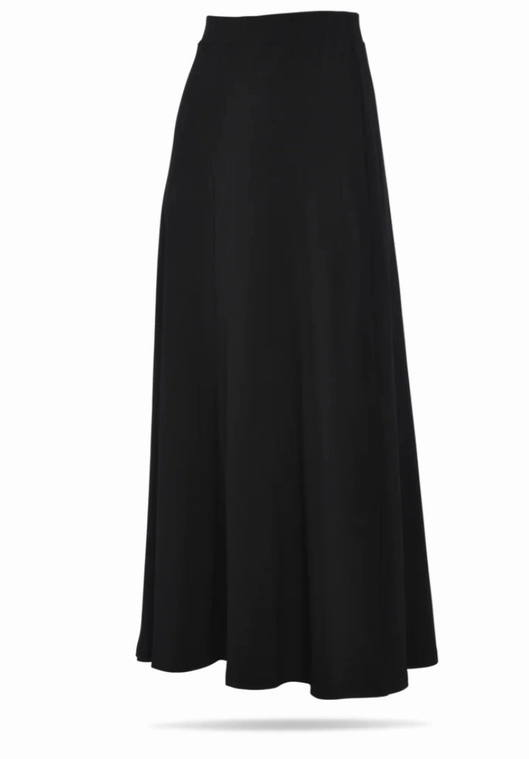 Jay Basics Tory Skirt Black Long Modern Design Sleek Appeal