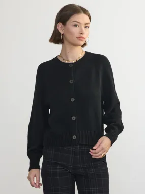 JULIA CARDIGAN Two Tone Texture Effect