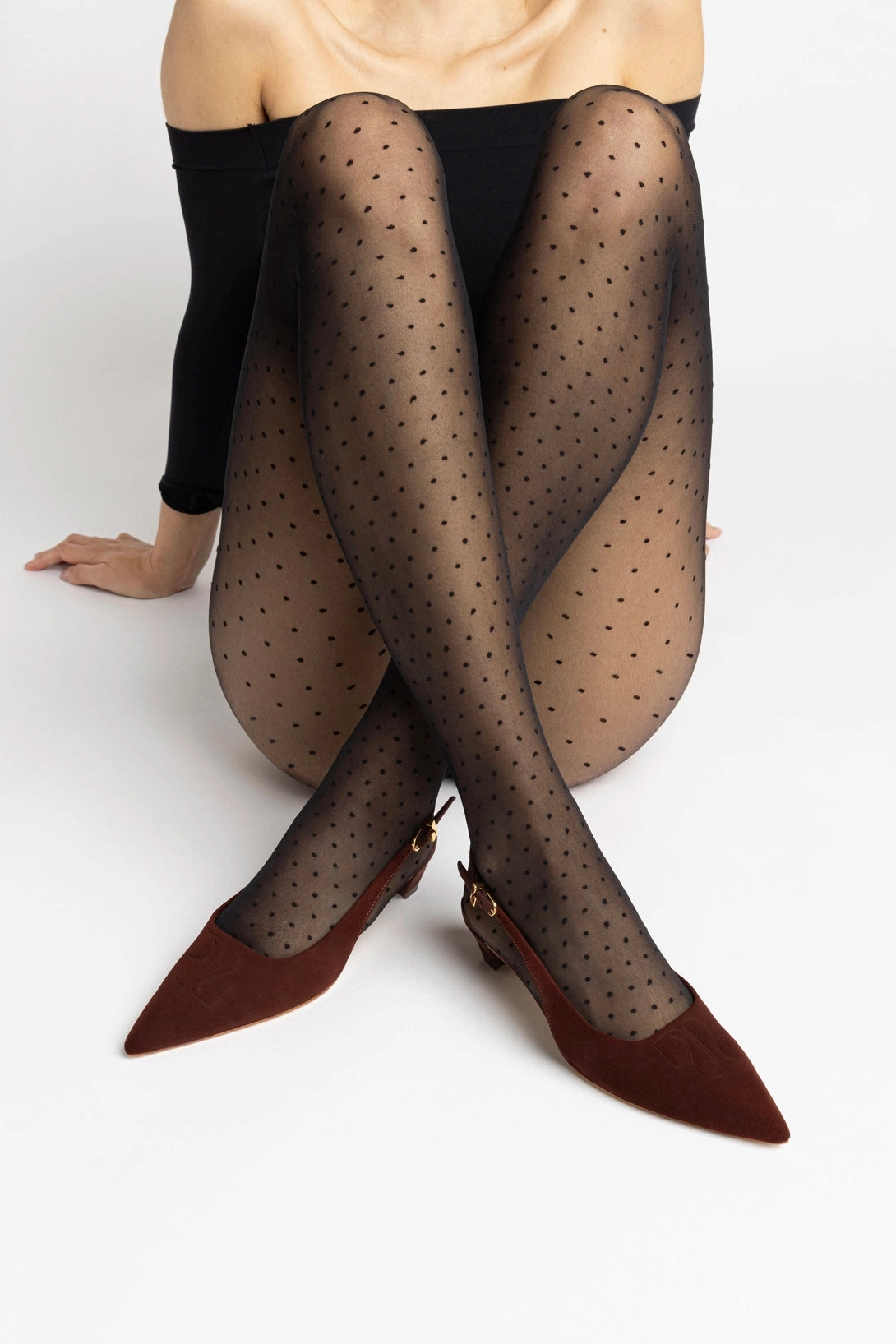 Swim Edge Kaitlan LL Low Pump In Brown Suede