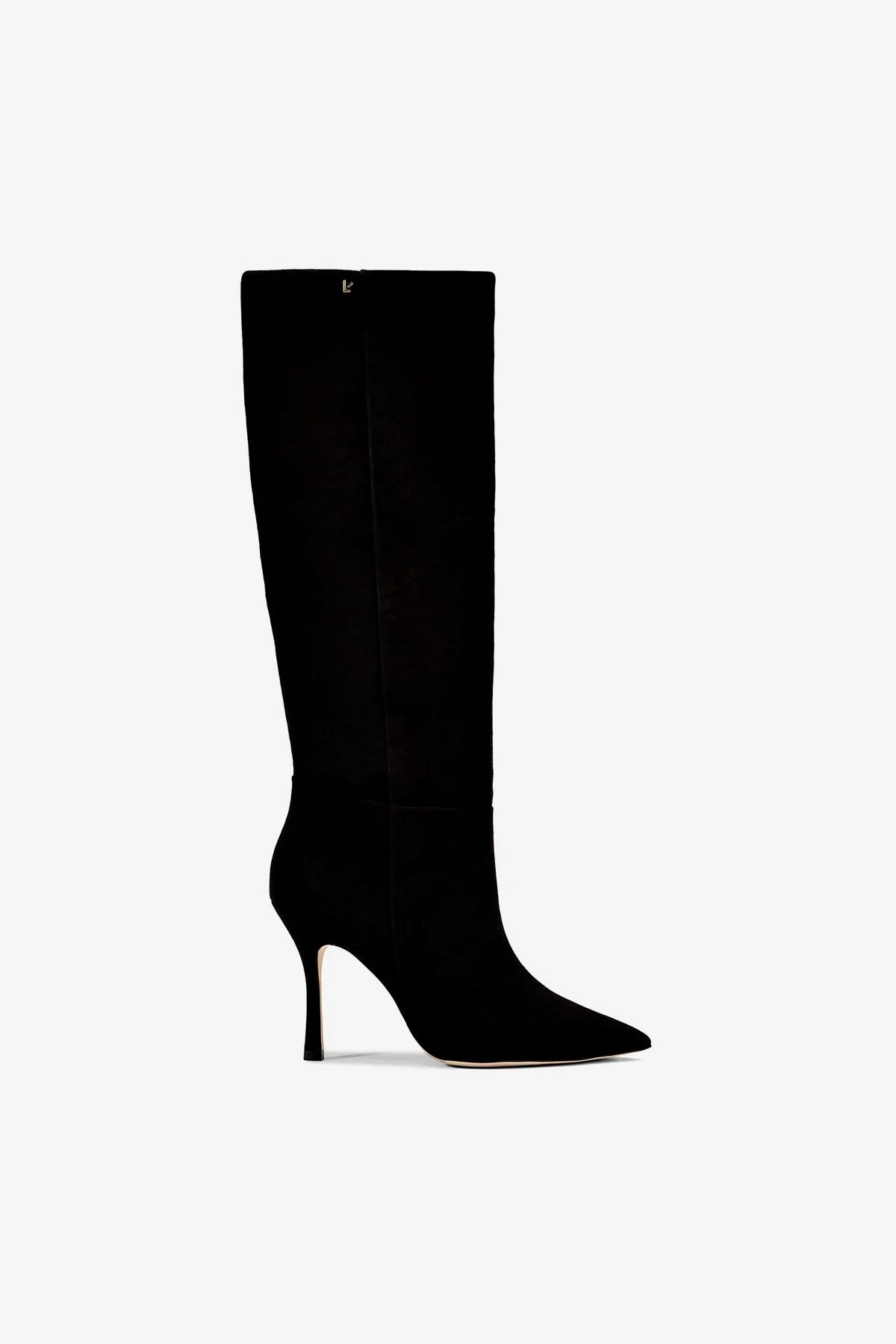 Kate Boot In Black Suede Seamless Fit Running Errands