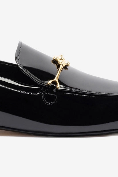 Ultra Light Trail Running Katherine Loafer In Black Patent Leather
