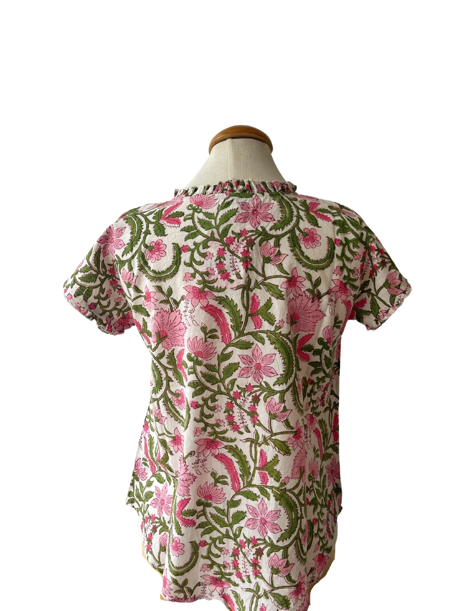 HighStretchElastic Garment Washed Kensington Top Ferngully