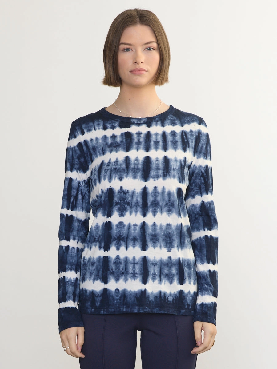 Bonded Seam Construction L/S TIE DYE TEE