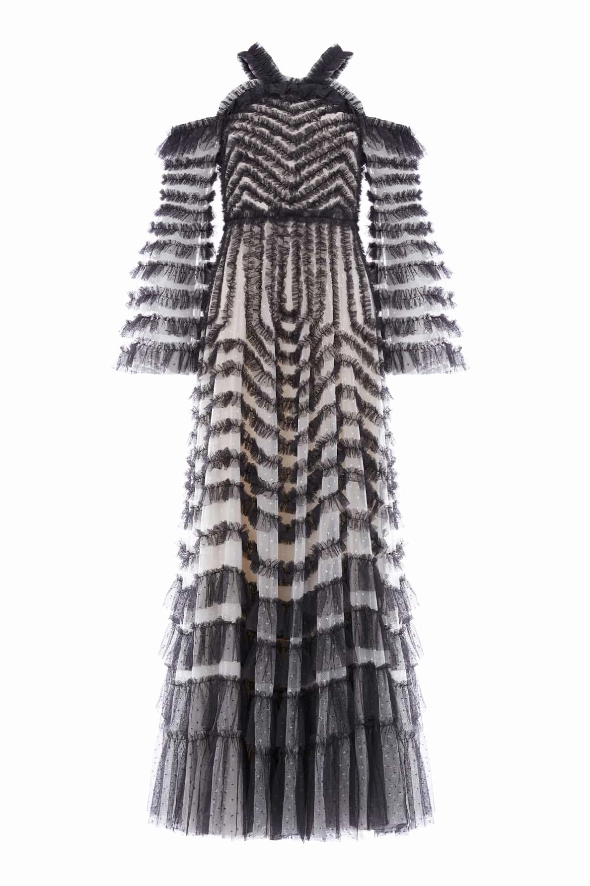 La Vie En Rose Off-Shoulder Gown Elegant Everyday Timeless and Comfortable