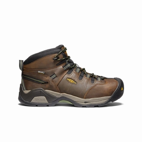 Men's Detroit XT Waterproof Boot (Steel Toe)  |  Cascade Brown/Bronze Green Textile Lining Urban Fit