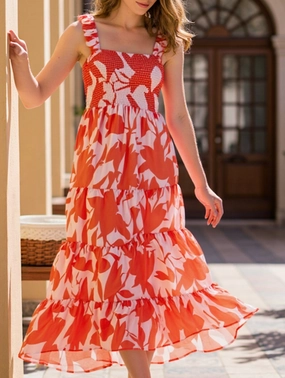 Lace-Up Strapless Halter Dress ??Elegant Backless Summer Midi for Women Sleek Form