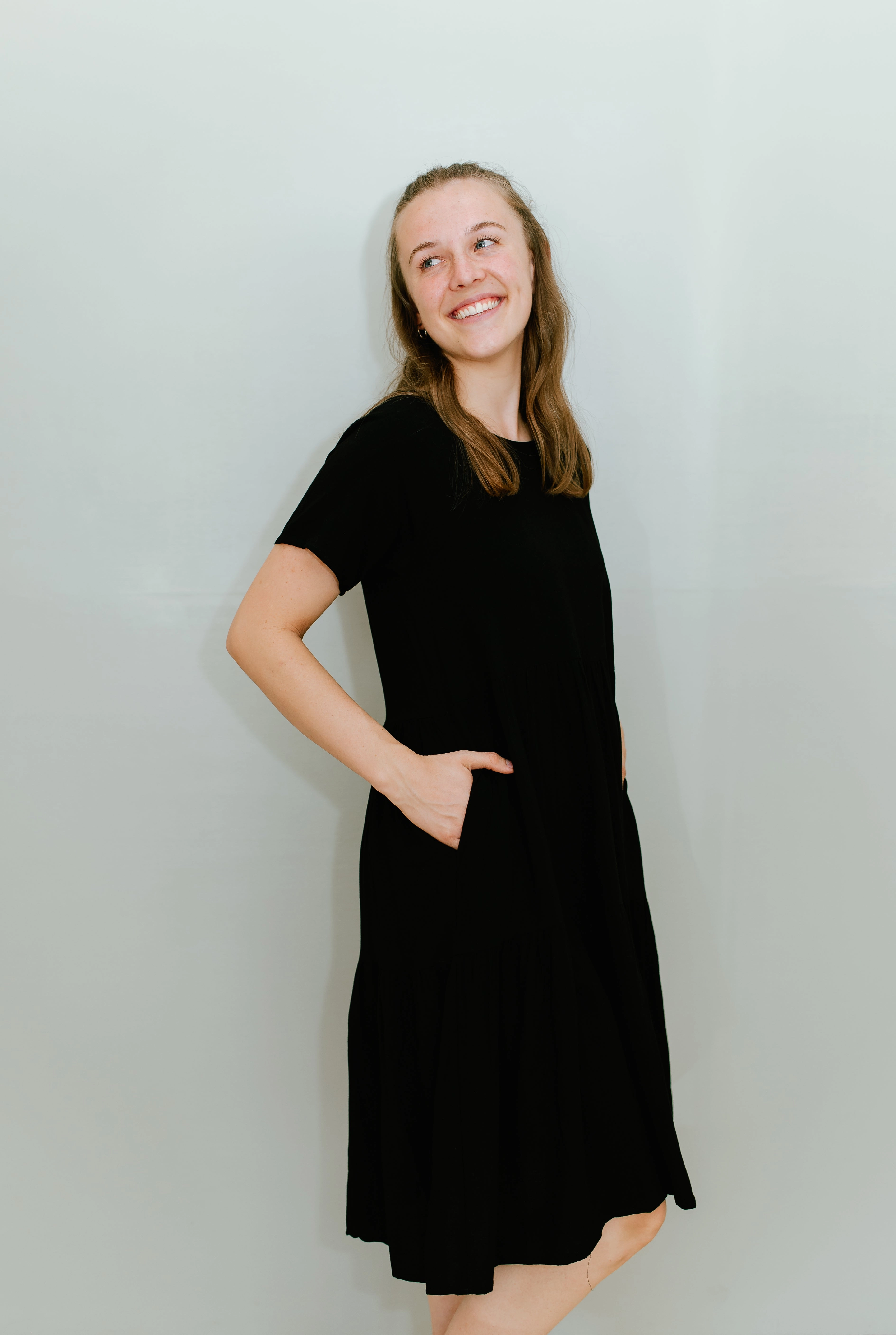 Laia Dress Black Formed Look