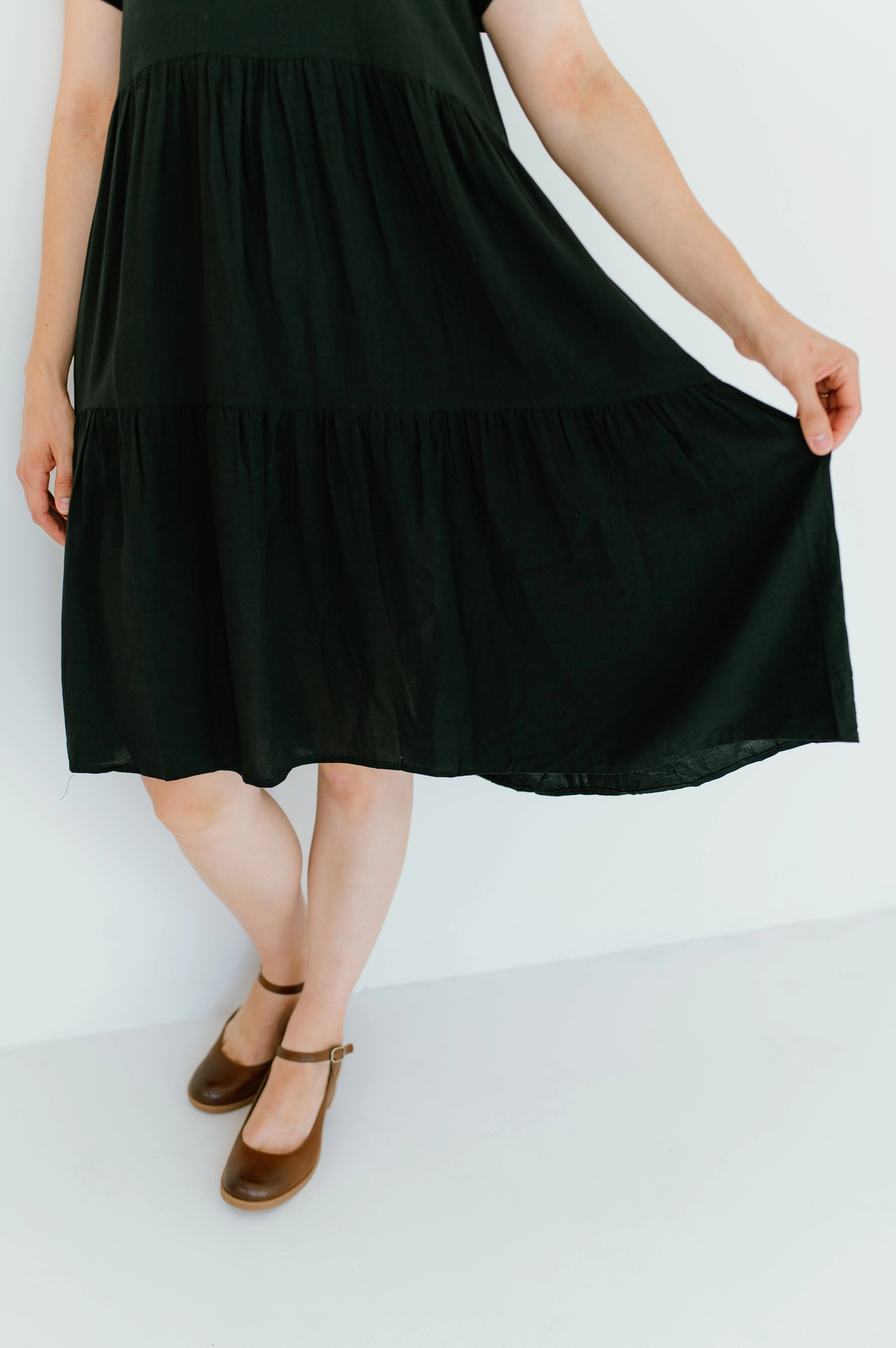 Urban Energy Relaxed-fit Laia Dress Black