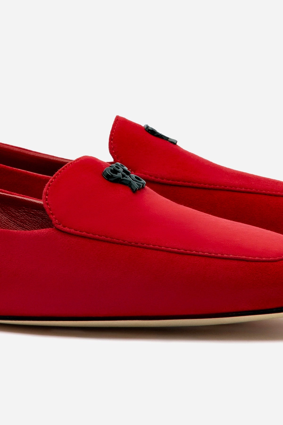 Heat Dissipating Insoles Larroud x CPPXO Loafer In Scarlet Leather