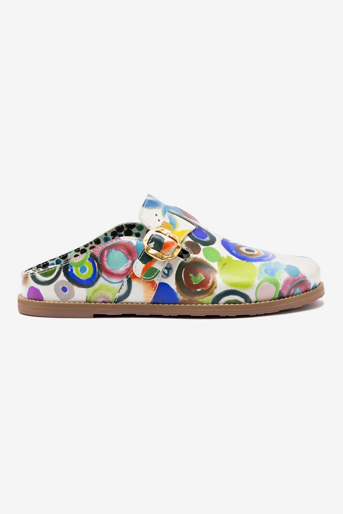 Larroud x Libertine Milan Clog In JH Gouache Island Vibe