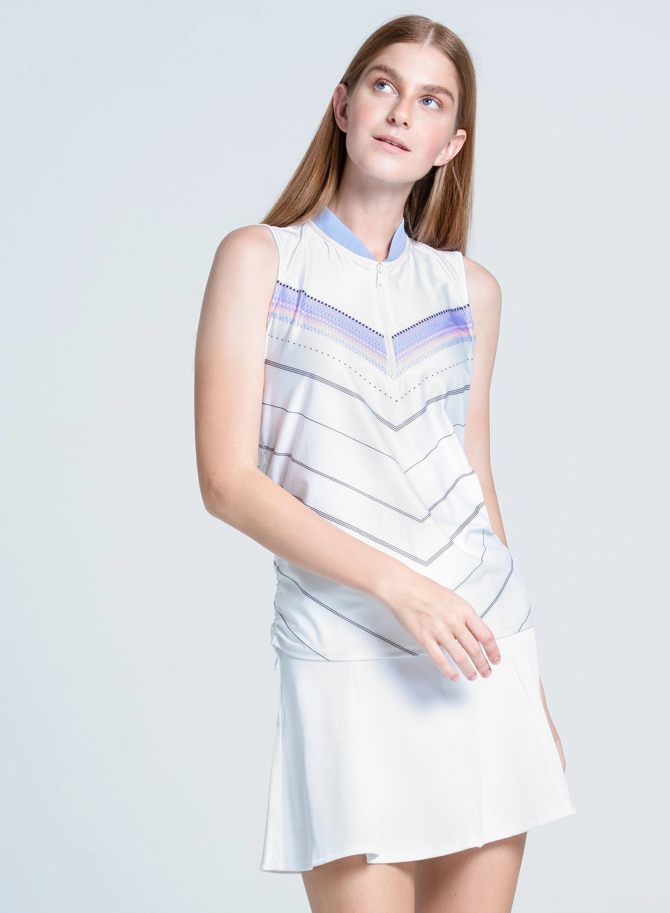 Lavender Love Tank Sporty Blouse Cozy Wear