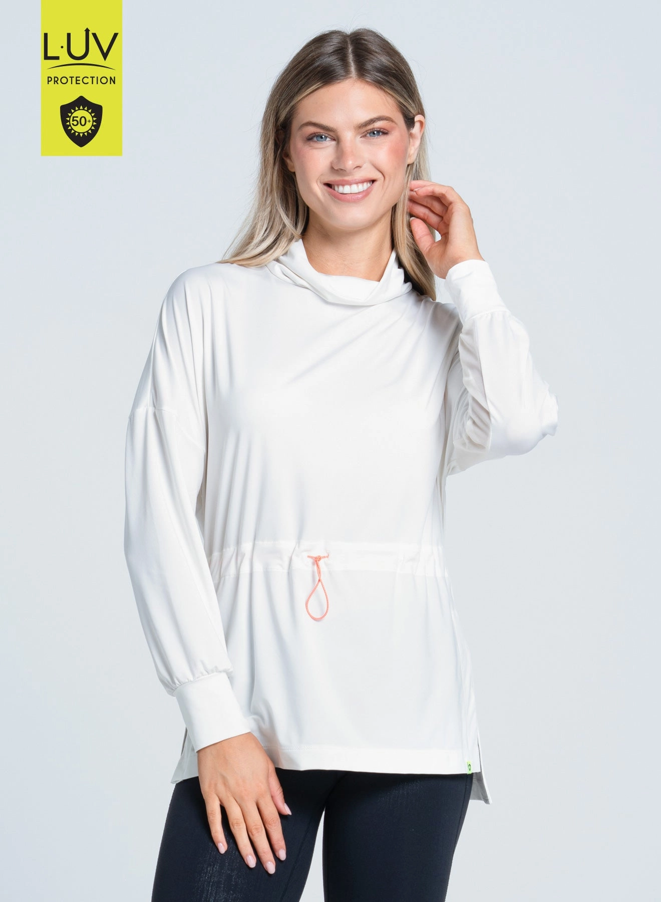 Layer Up Tunic Roll Up Sleeve System Pocket Reinforcement