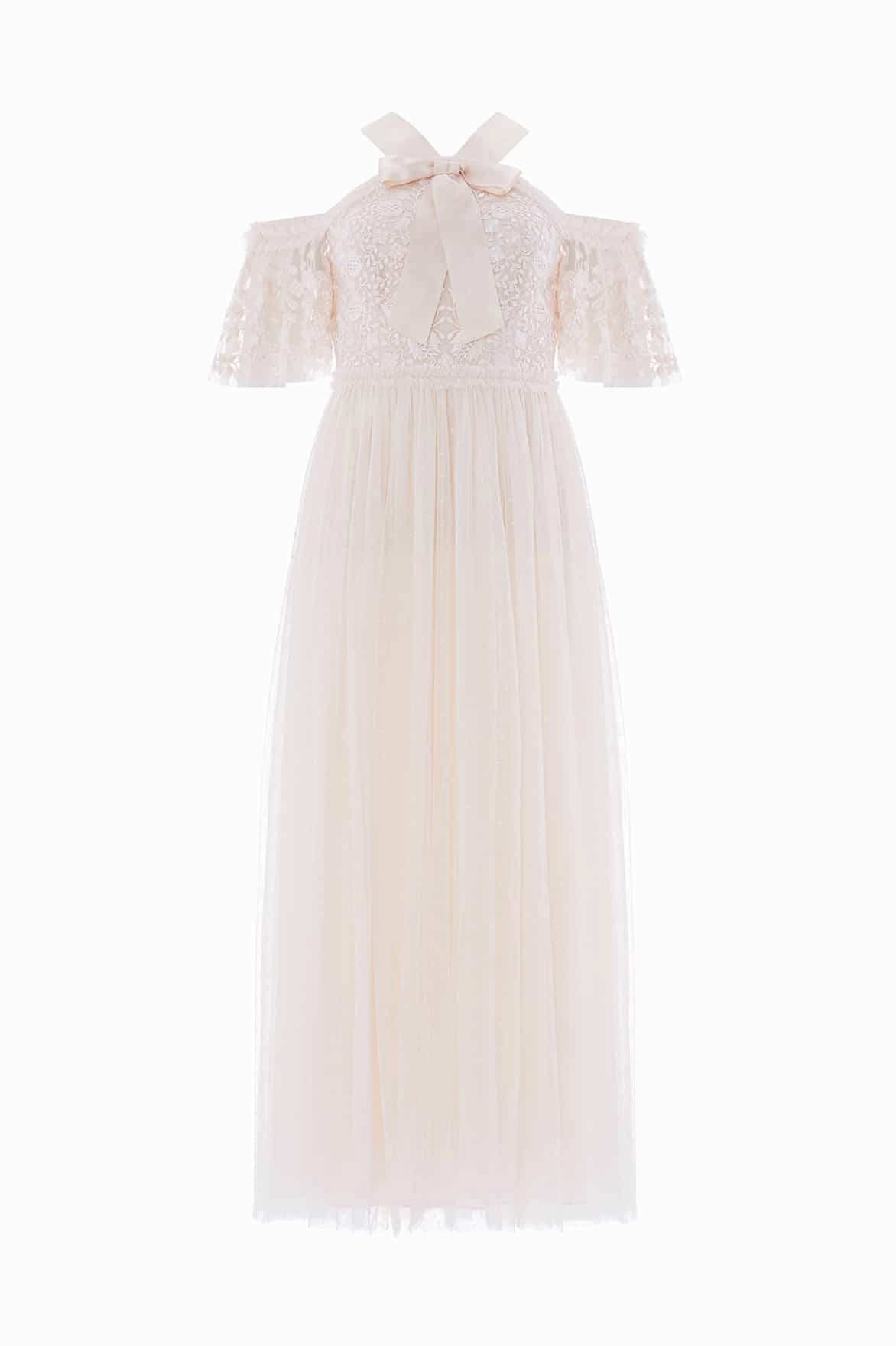 Primrose Bodice Ankle Gown Spring-Season Playful and flirty dress