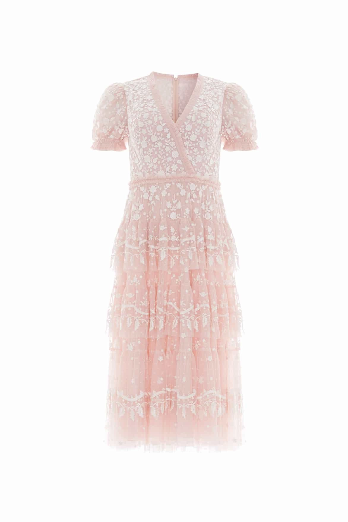 Layered Lace Midaxi Dress Family Vibe